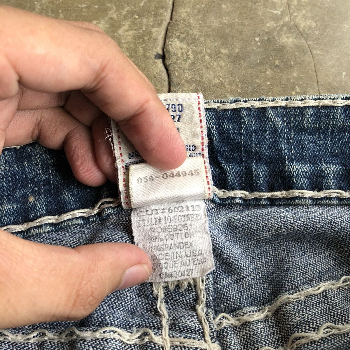 True Religion Vintage True Religion USA Bootcut Flared Denim Jeans Blue Size US 28 / EU 44 - 15 Thumbnail