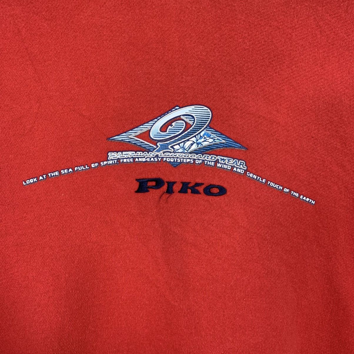 Japanese Brand Piko Hawaian Red Pullover Hoodie Size US L / EU 52-54 / 3 - 13 Thumbnail
