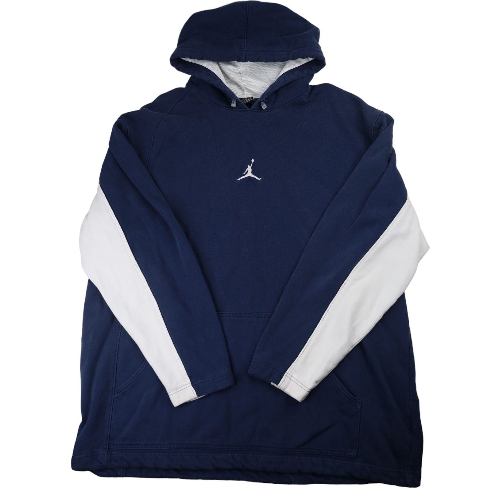 Image of Jordan Nike Vintage Nike Jordan 20Th Anniversary Center Jumpman Hoodie in Blue, Men's (Size XL)