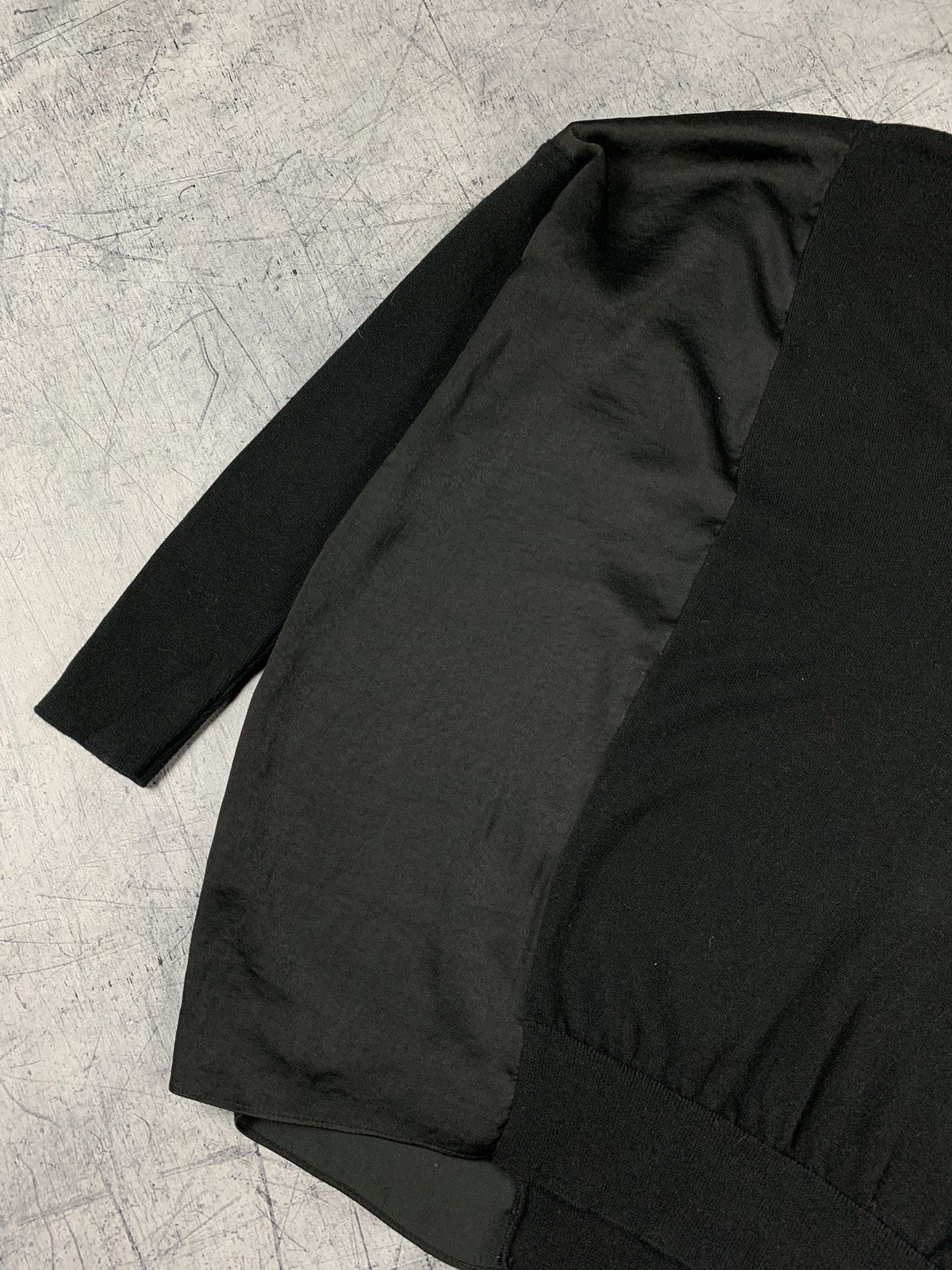 Allsaints Designer AllSaints V-Neck Sweater Black Alda Panel Luxury Size S / US 4 / IT 40 - 4 Thumbnail