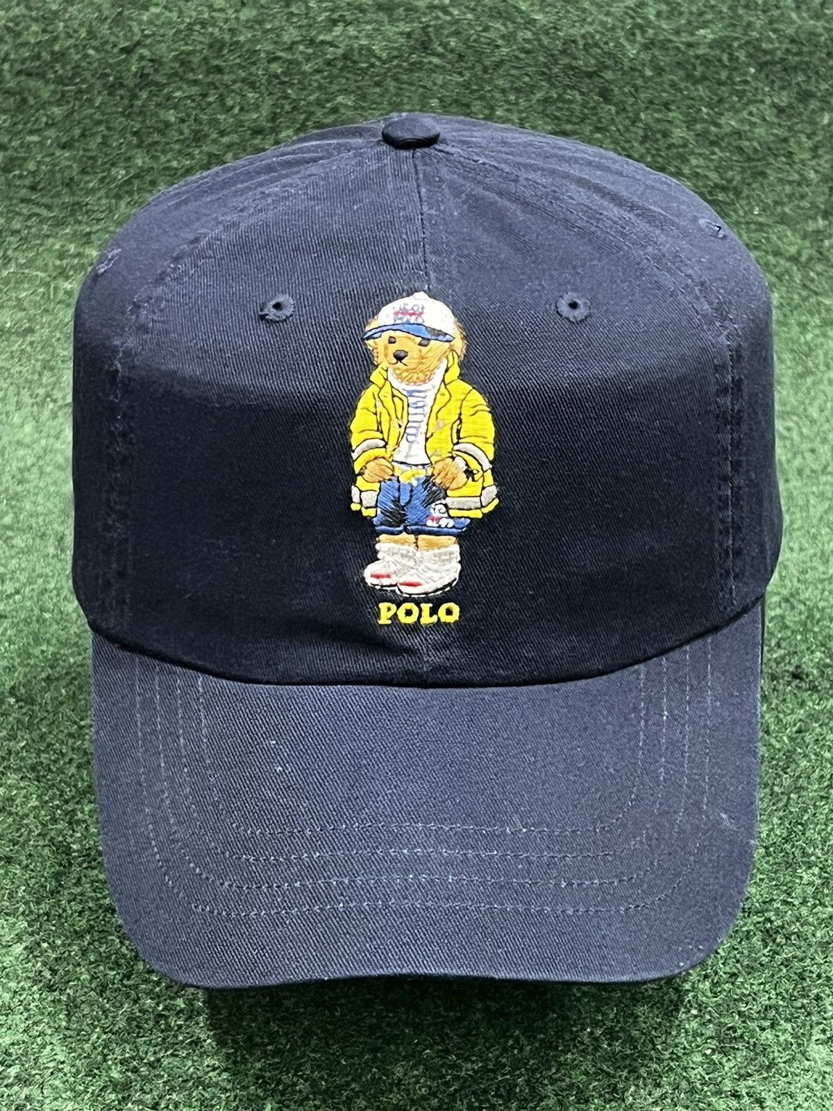 Polo Ralph Lauren Polo Ralph Lauren Bear Leather Strapback Hat Size ONE SIZE - 1 Thumbnail