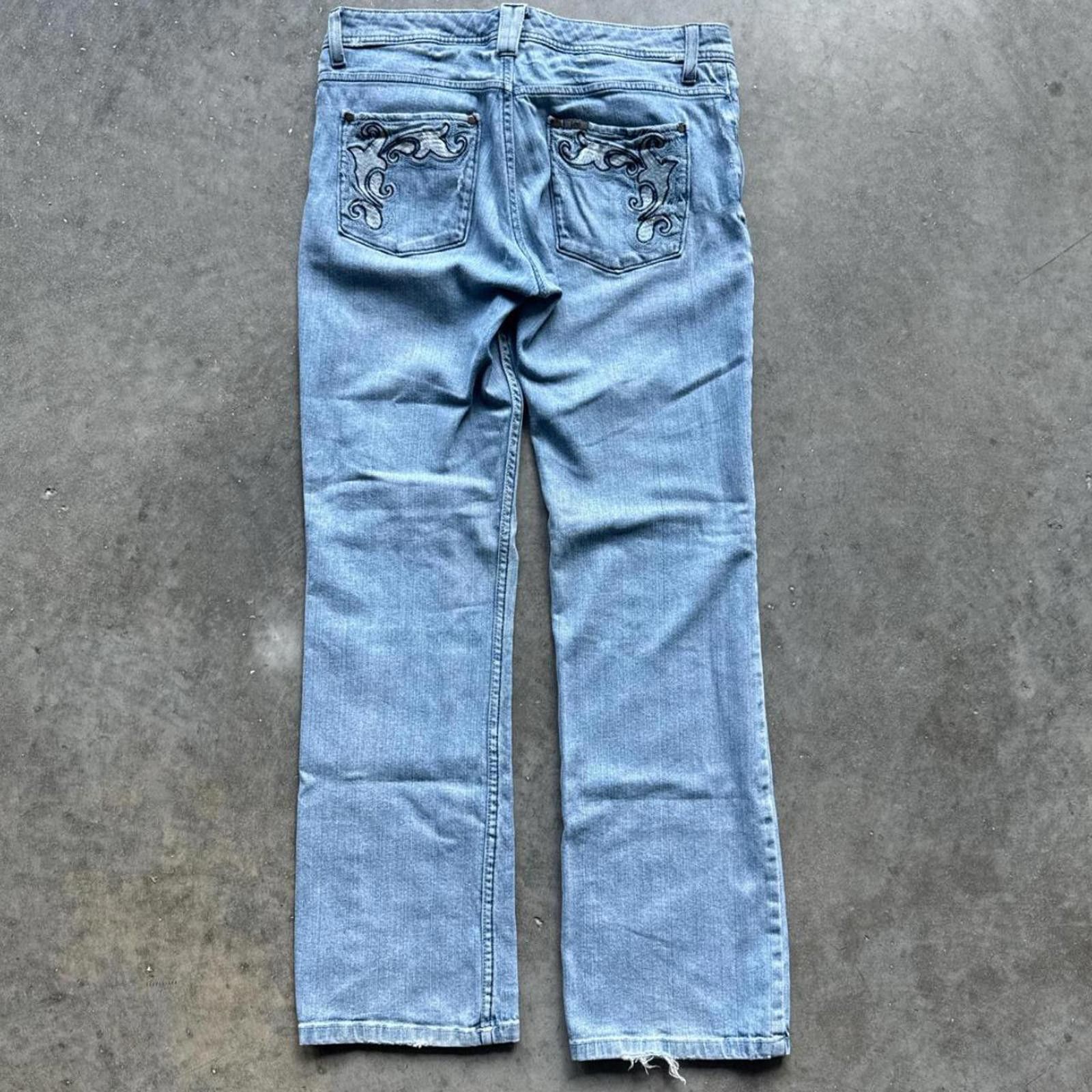 Lee Light Wash Vintage Denim Bootcut Jeans With Relaxed Fit Size 32" / US 10 / IT 46 - 1 Thumbnail