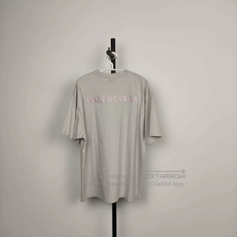 Balenciaga Balenciaga Cotton T-Shirt Size XS Grey Size US XS / EU 42 / 0 - 2 Thumbnail