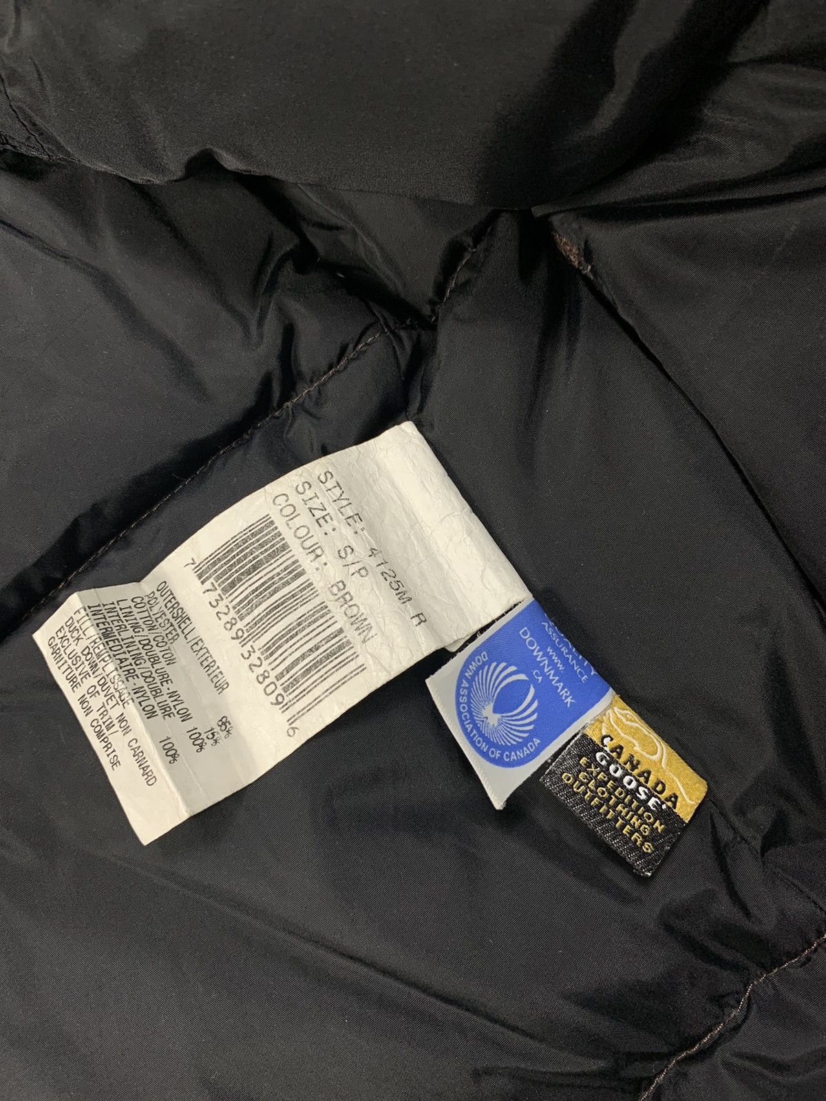 Canada Goose × Vintage Vintage Canada Goose Brown Down Puffer Vest Size US S / EU 44-46 / 1 - 16 Thumbnail