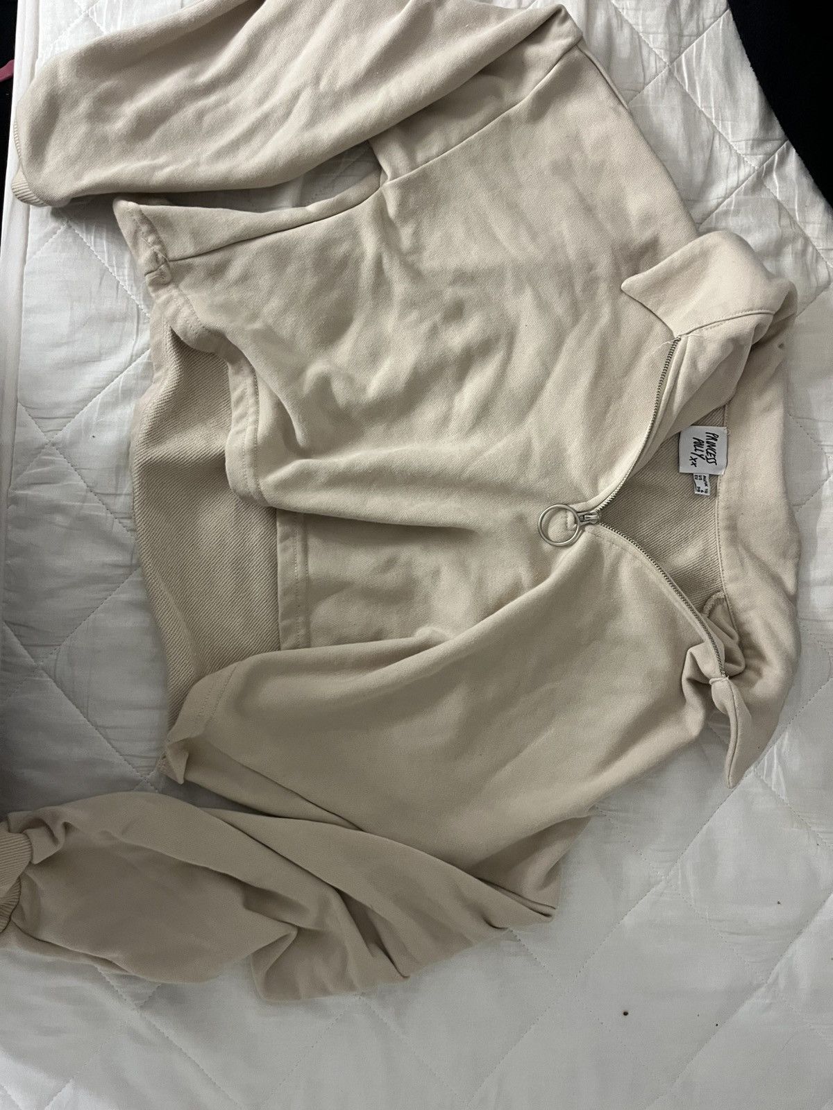 PRINCESS POLLY Princess Polly quarter zipped cropped jacket Size M / US 6-8 / IT 42-44 - 1 Preview