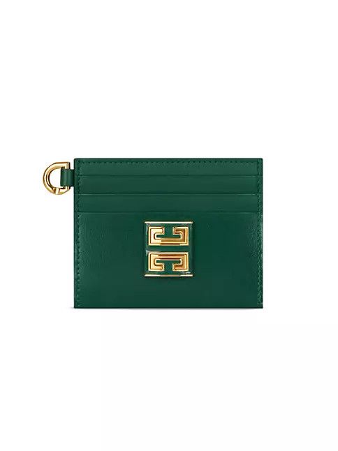 Givenchy o1srvl11e0125 Size:OS/4G Card Holder in Emerland Green Size ONE SIZE - 1 Thumbnail