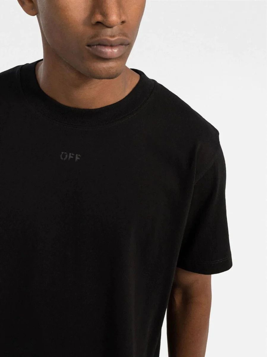 Off-White Black Rubber Arrows Logo T-Shirt Size US M / EU 48-50 / 2 - 5 Thumbnail