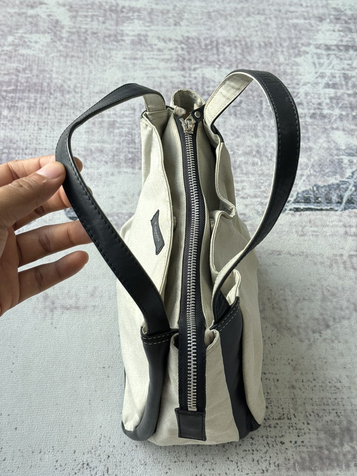 Yohji Yamamoto Yohji Yamamoto Y’sacc Tote HandBag Size ONE SIZE - 4 Thumbnail