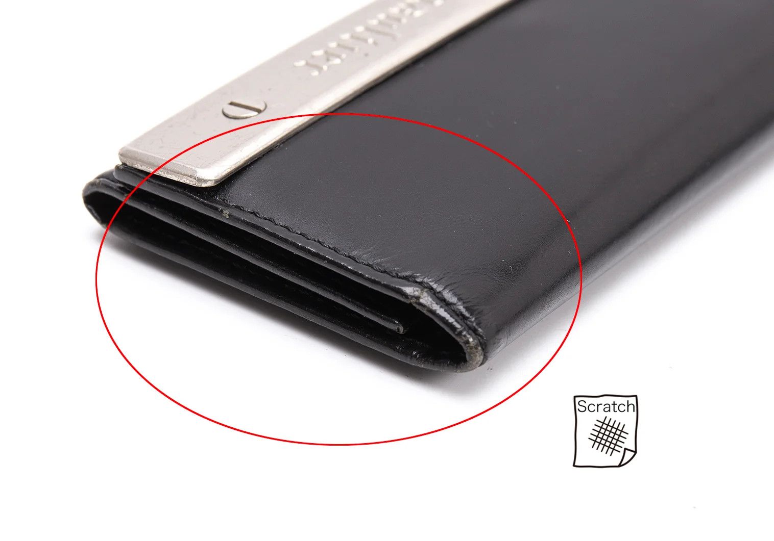 Jean Paul Gaultier Metal Plate Key Case in Black Size ONE SIZE - 4 Thumbnail