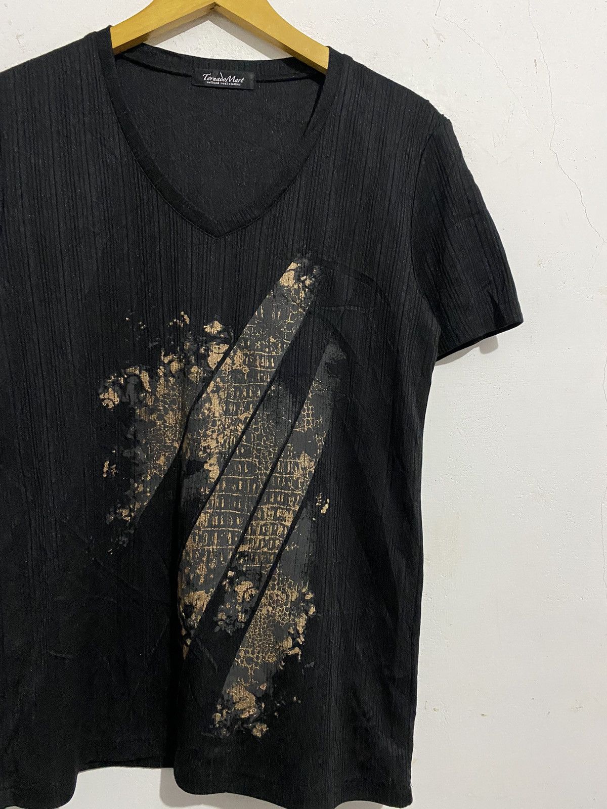 If Six Was Nine × Japanese Brand × Tornado Mart TornadoMart Japan Poem Tees Ifsixwasnine AA0141 Size US M / EU 48-50 / 2 - 2 Thumbnail