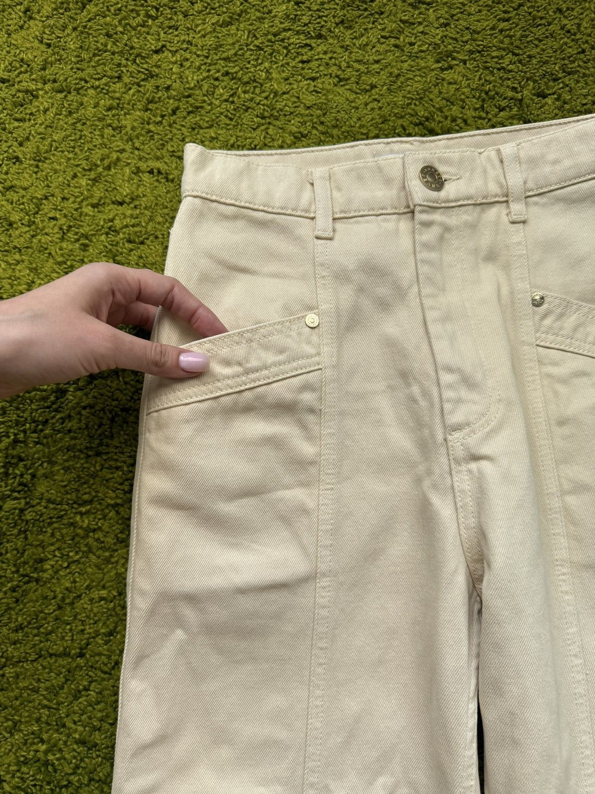 Designer × Sandro Sandro mom fit jeans denim pants Size 26" / US 2 / IT 38 - 3 Thumbnail