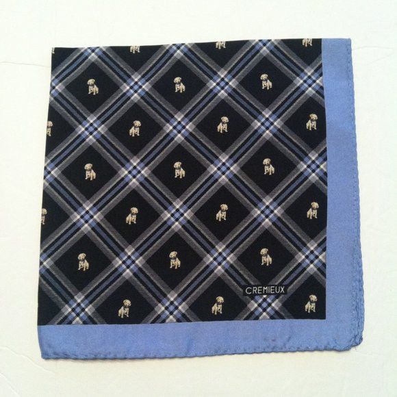 Daniel Cremieux DANIEL CREMIEUX MENS NEW 100%SILK POCKET SQUARE 16" X 16" Size ONE SIZE - 1 Thumbnail
