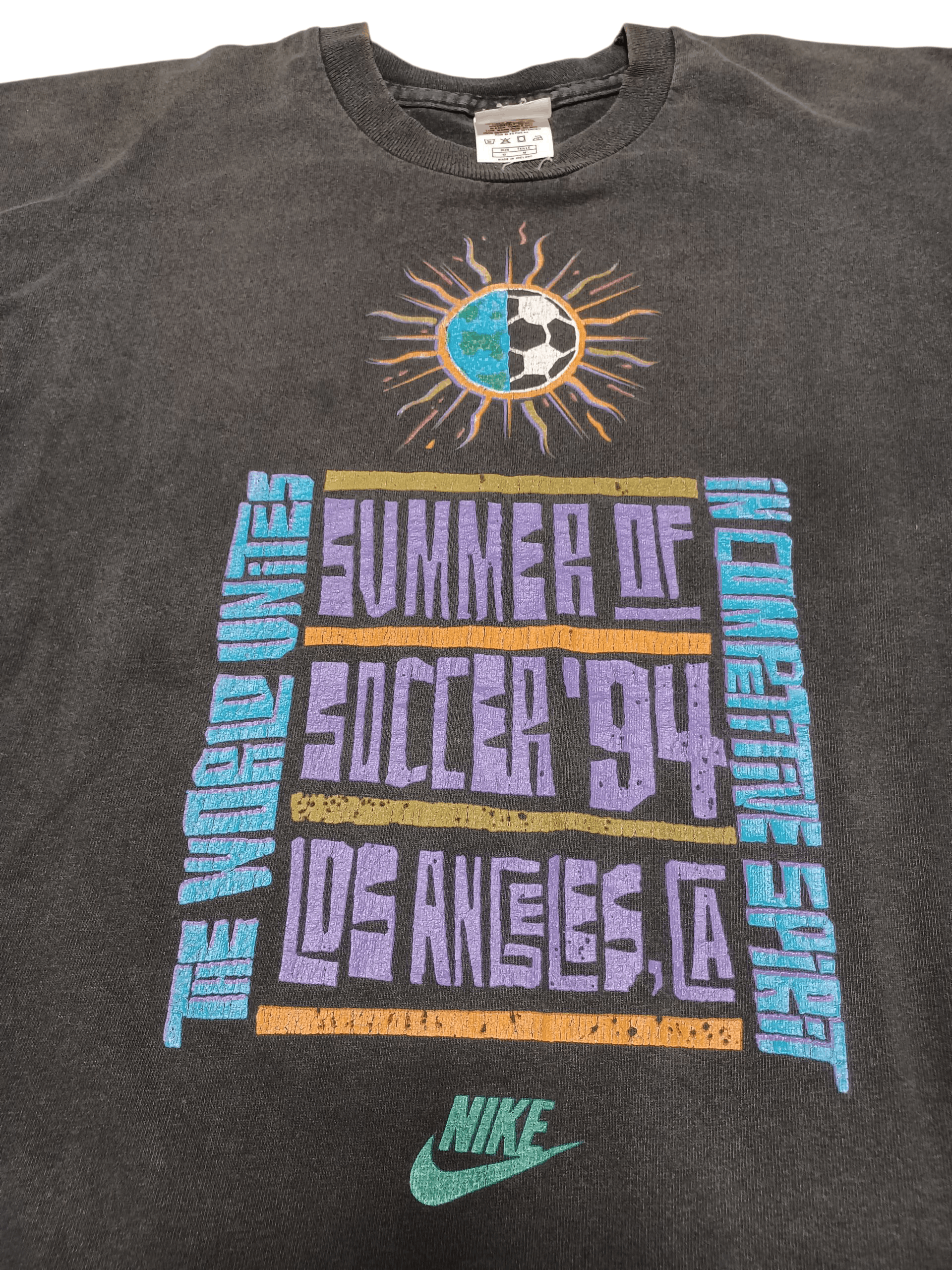 Nike NIKE VINTAGE 1994 FIFA WORLD CUP LOS ANGELES TEE Size US M / EU 48-50 / 2 - 2 Thumbnail
