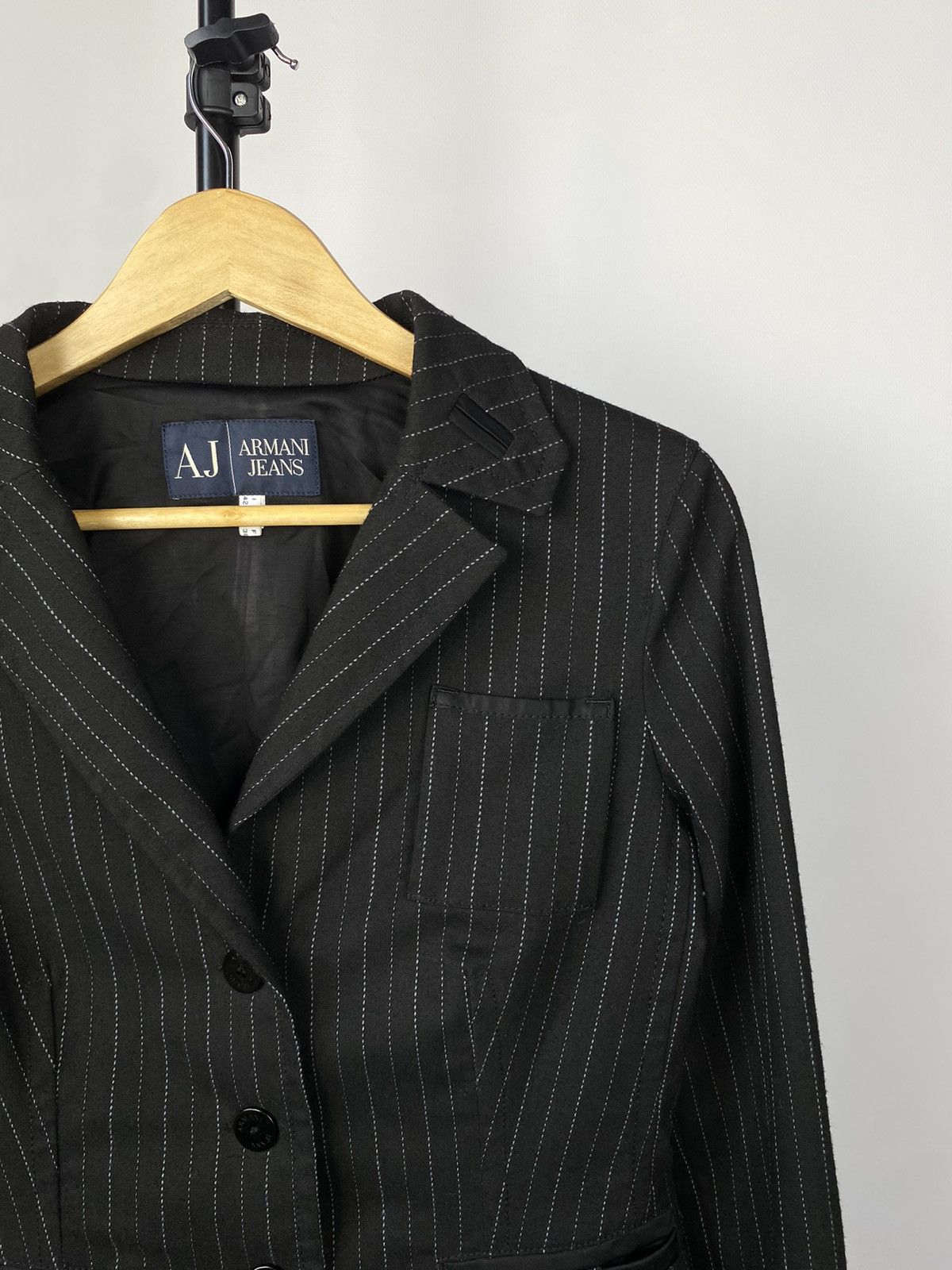Armani 1990s ARCHIVE ARMANI BLAZER JACKET Size M / US 6-8 / IT 42-44 - 5 Thumbnail