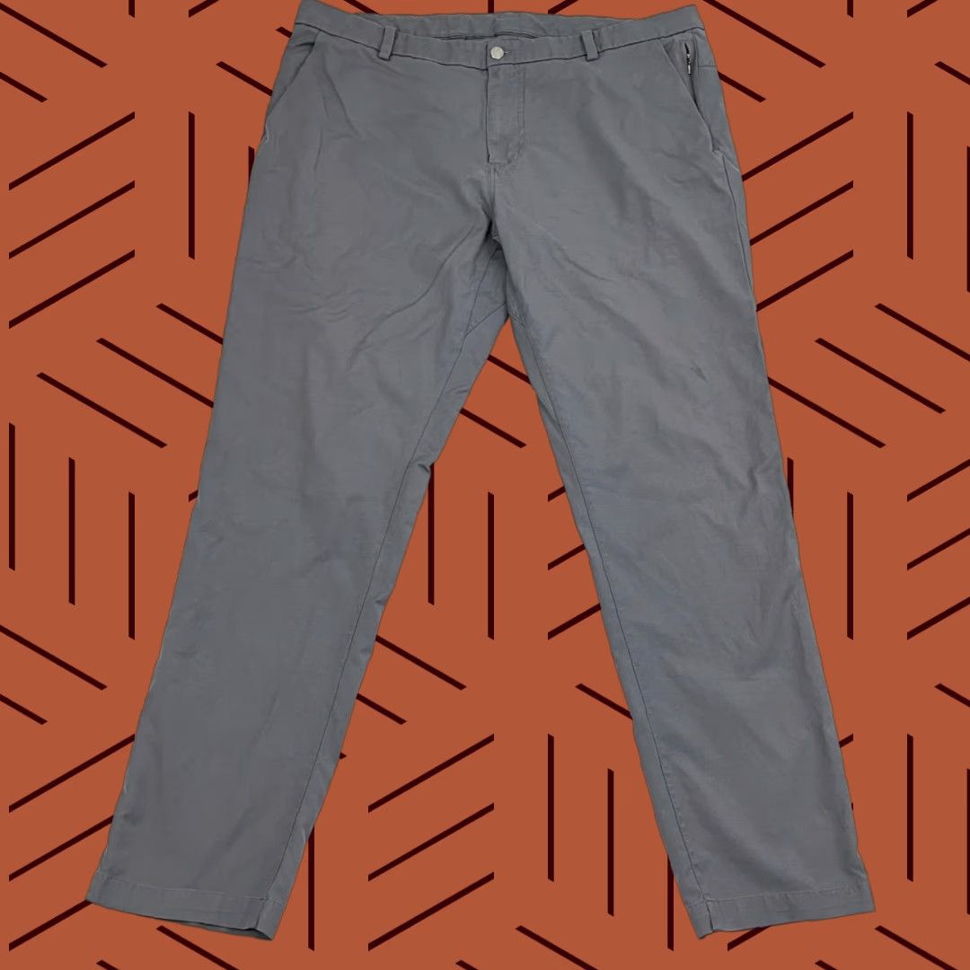 Lululemon Lululemon Commission Pant Mens 40 x 33 Gray Qwick Chino Travel Commute Golf Prep Size US 40 / EU 56 - 1 Thumbnail