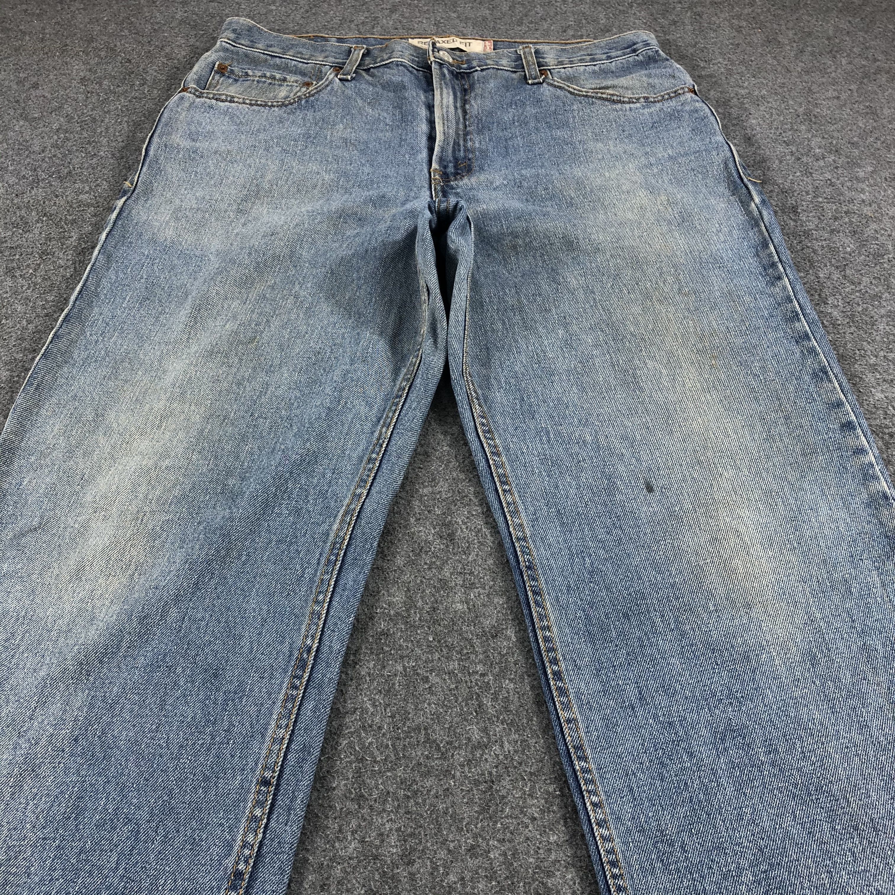 Levi's Rusty Vintage Levis Jeans Lot 550 Faded Blue Denim-J1001 Size US 36 / EU 52 - 3 Thumbnail
