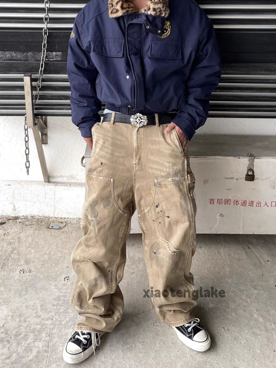 Vintage zx utility skate hiphop rickowens supreme style cargo pants Size US 34 / EU 50 - 1 Thumbnail