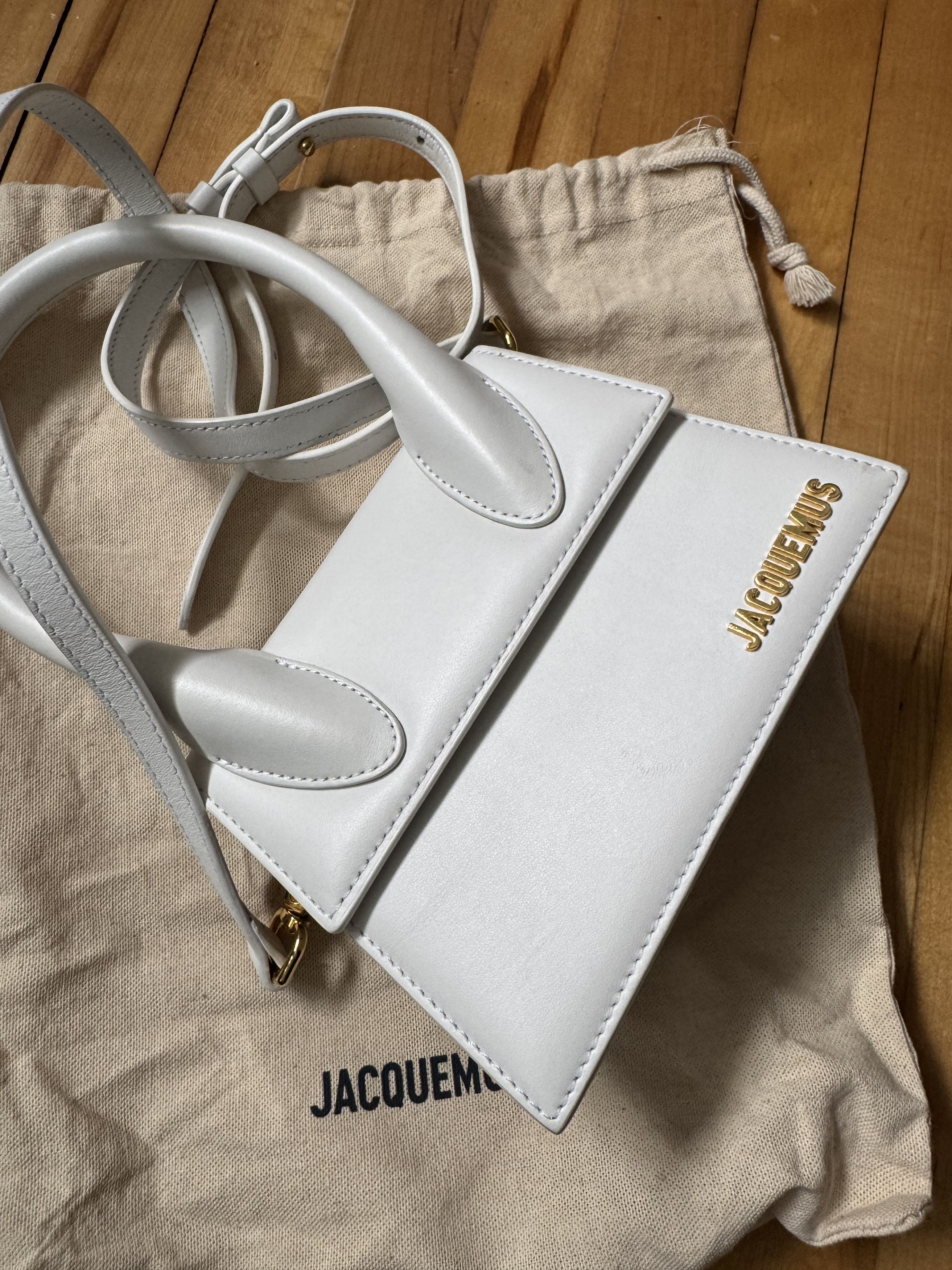 Jacquemus Jacquemus medium Chiquito white bag Size ONE SIZE - 2 Thumbnail