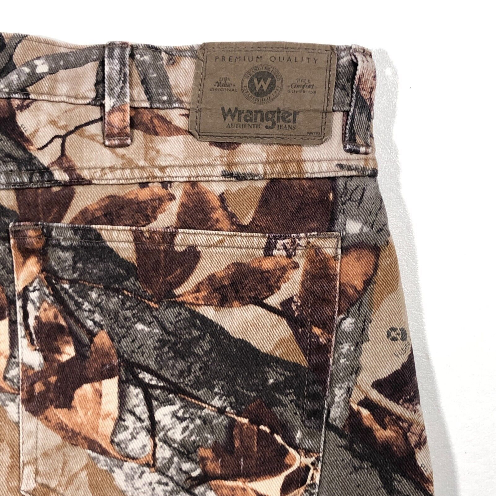 Vintage × Wrangler Vintage Wrangler Brown Camo Hunting Pants Size 42x30 Size US 42 / EU 58 - 8 Thumbnail