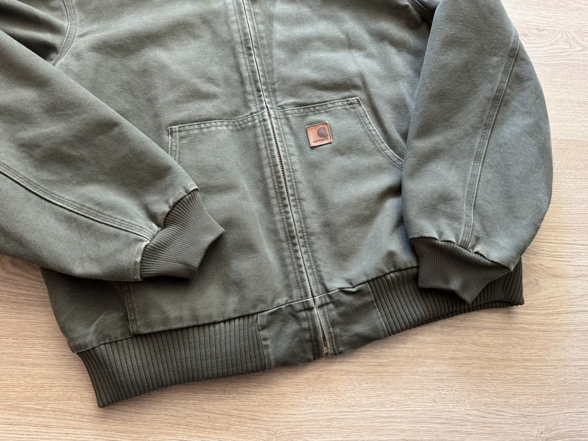 Carhartt Vintage Carhartt Moss Faded USA Active jacket Size US L / EU 52-54 / 3 - 2 Thumbnail