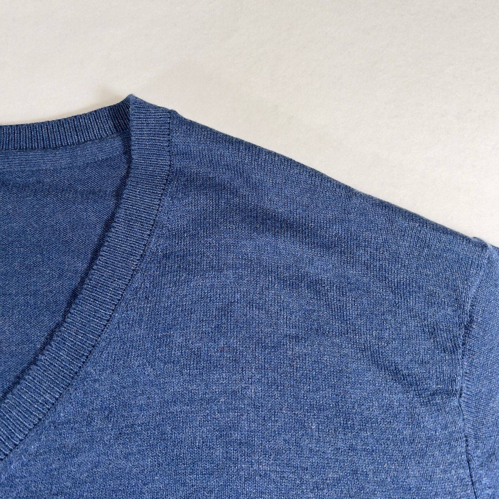Vintage Foundry Foundry Supply Co V Neck Sweater Men 4XLT TALL Pullover Blue Size US XL / EU 56 / 4 - 6 Thumbnail