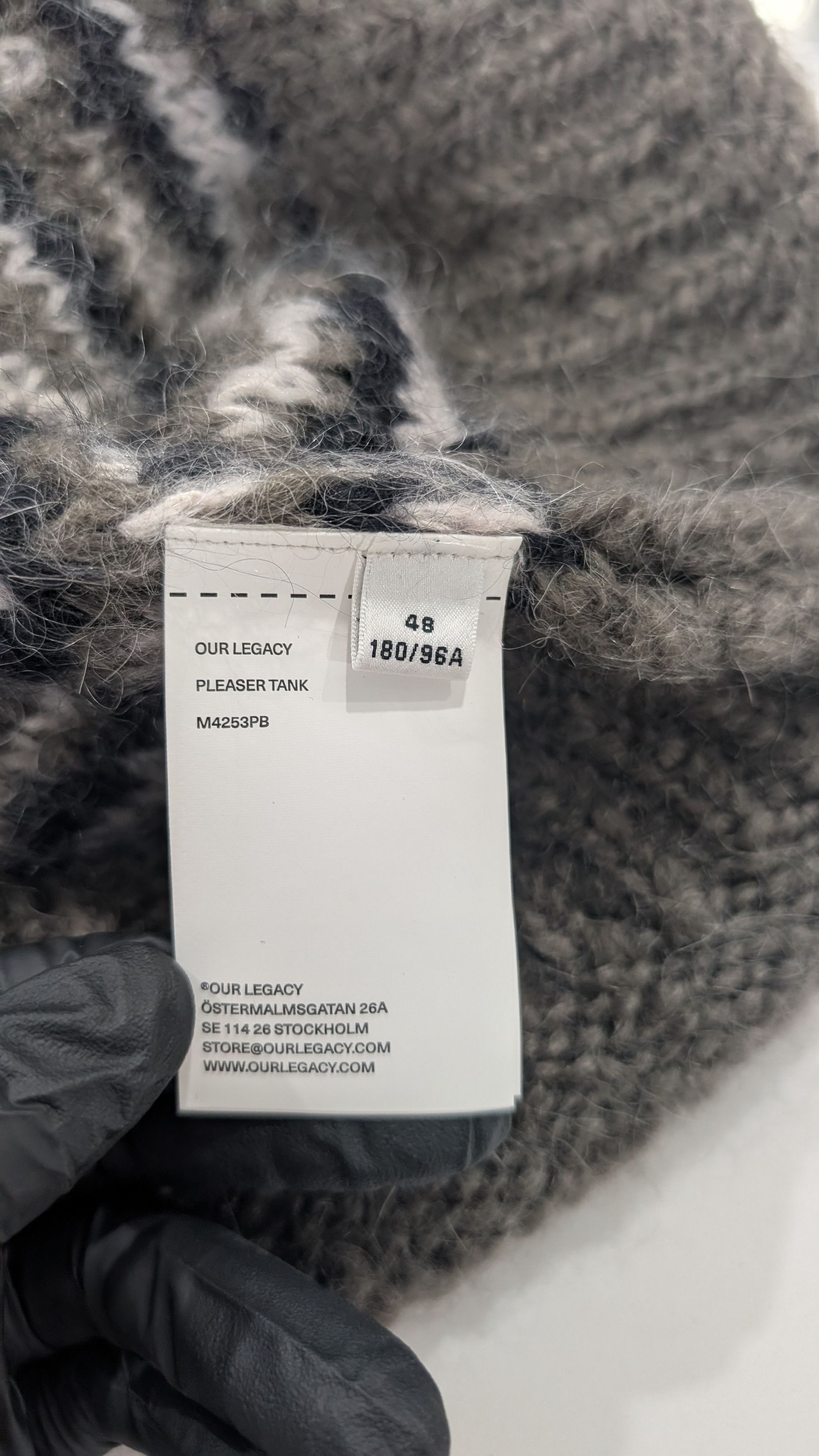 Our Legacy Our Legacy Pleaser Tank Blur Fair Isle Mohair Wool Vest 48 Size US M / EU 48-50 / 2 - 5 Thumbnail