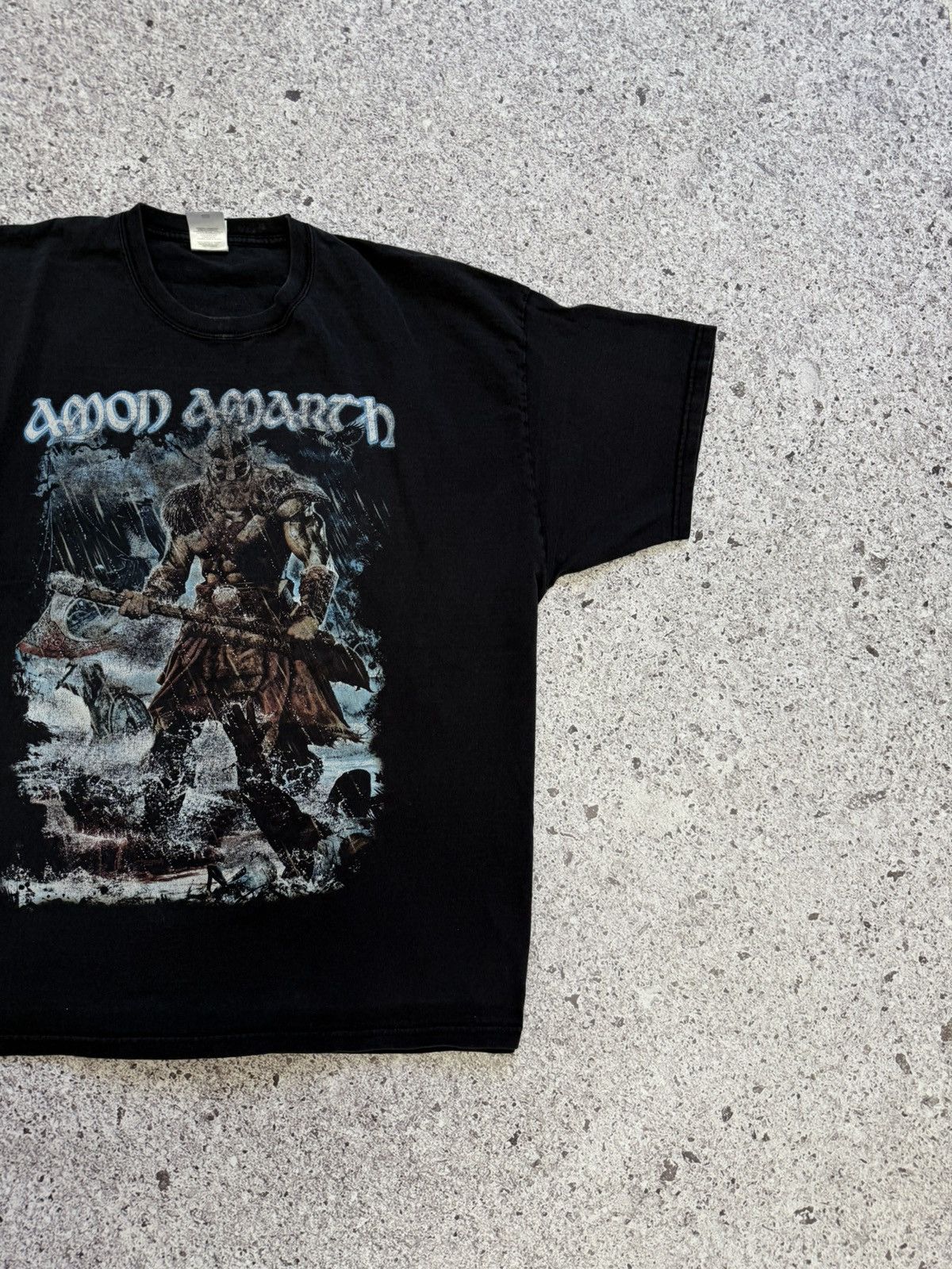 Band Tees × Vintage Vintage 2016 Amon Amarth Jomsviking Rock T-Shirt Size 3XL Size US XXL / EU 58 / 5 - 5 Thumbnail