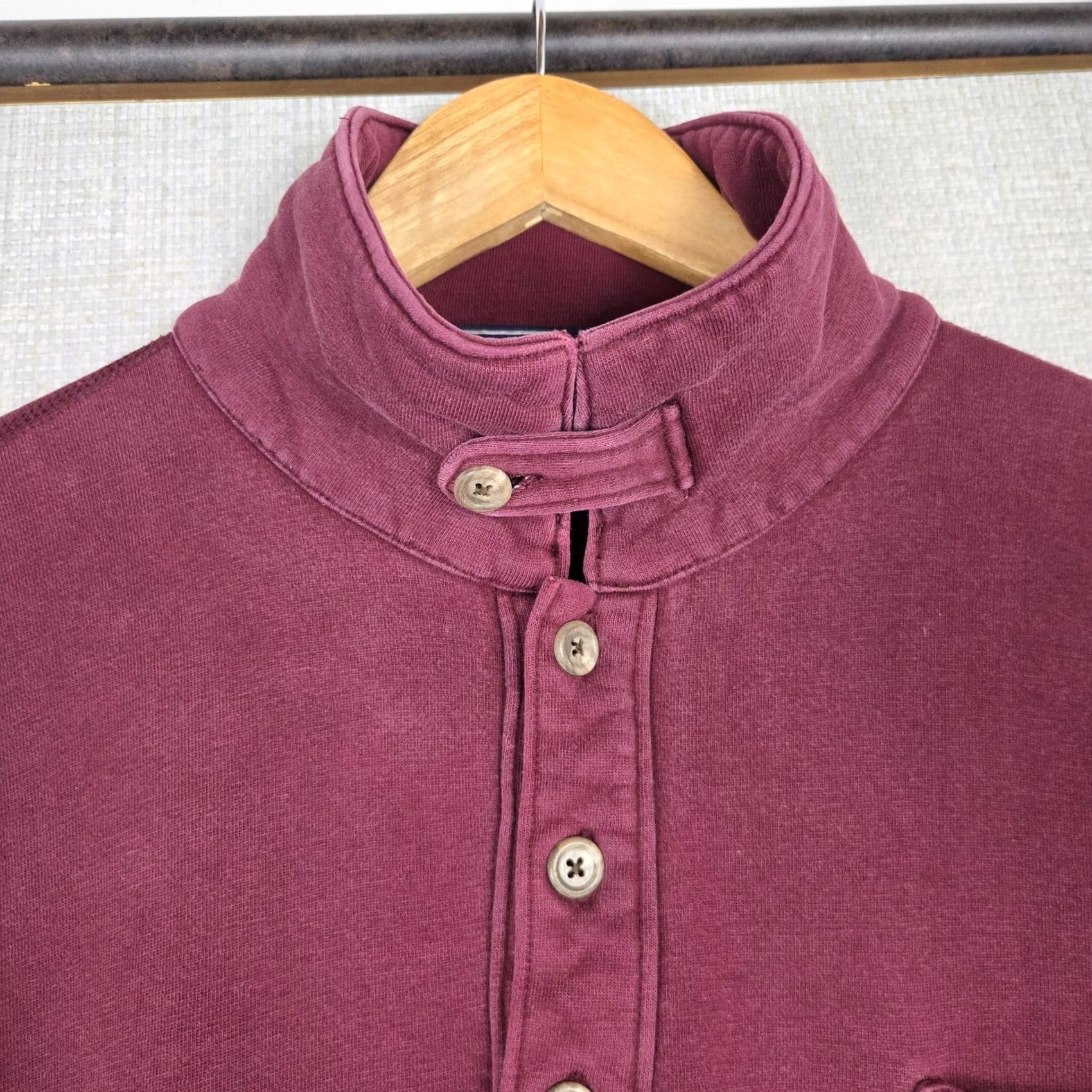 Polo Ralph Lauren VINTAGE Polo Ralph Lauren Mens Collared Sweatshirt Shirt RL Unicrest Oxblood M Red Polo RL Unicrest Rugby Polo Shirt Mens Size US M / EU 48-50 / 2 - 5 Thumbnail