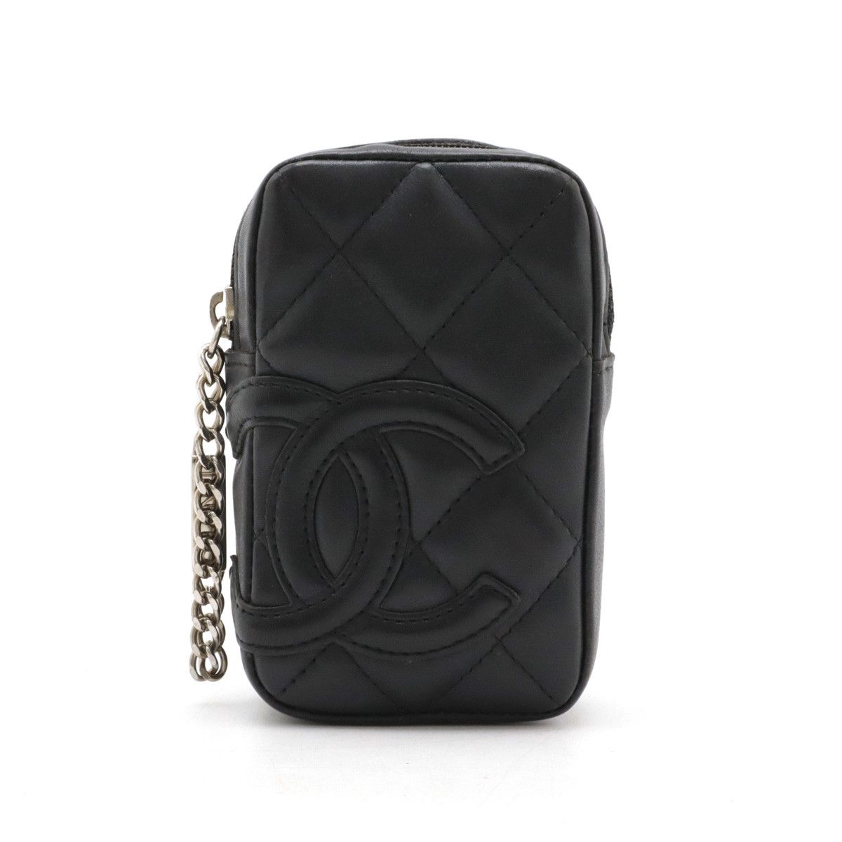 Chanel Chanel Chanel Cambon Line Leather Cigarette Case A26732 Leather Other A26732 in Very Good Condition Size ONE SIZE - 1 Thumbnail