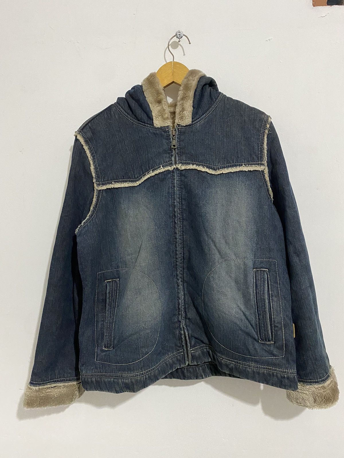 Edwin Edwin japanese fur jacket biker styled ifsix lgb Size US M / EU 48-50 / 2 - 3 Thumbnail
