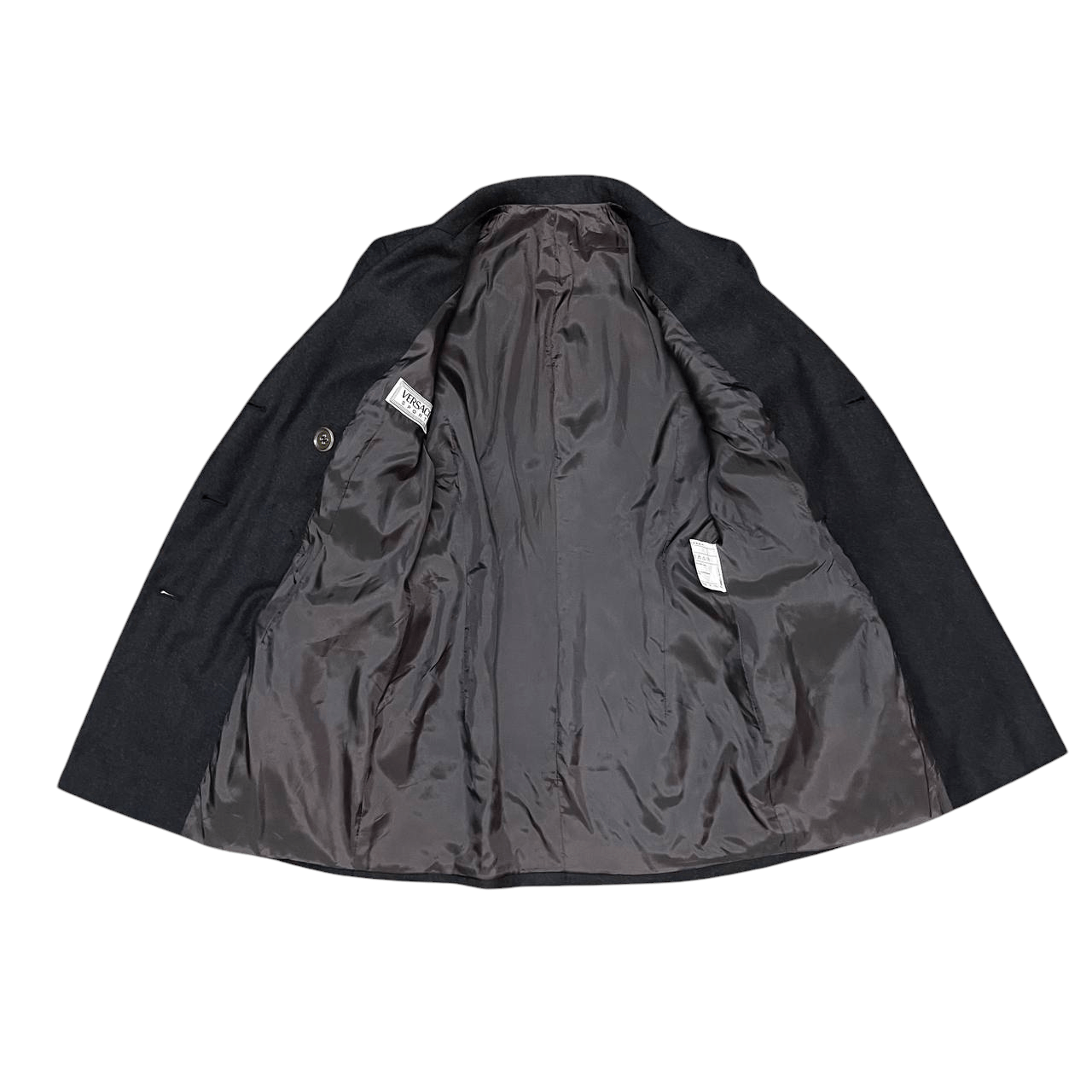 Versace Vintage Versace Sport Wool Coat Size S / US 4 / IT 40 - 6 Thumbnail
