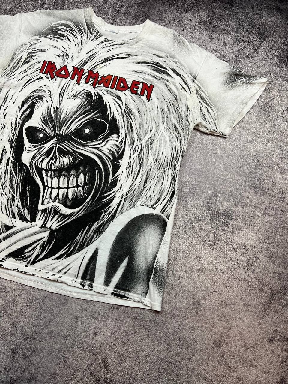 Iron Maiden Vintage Iron Maiden Over Print Tee Size US XL / EU 56 / 4 - 3 Thumbnail
