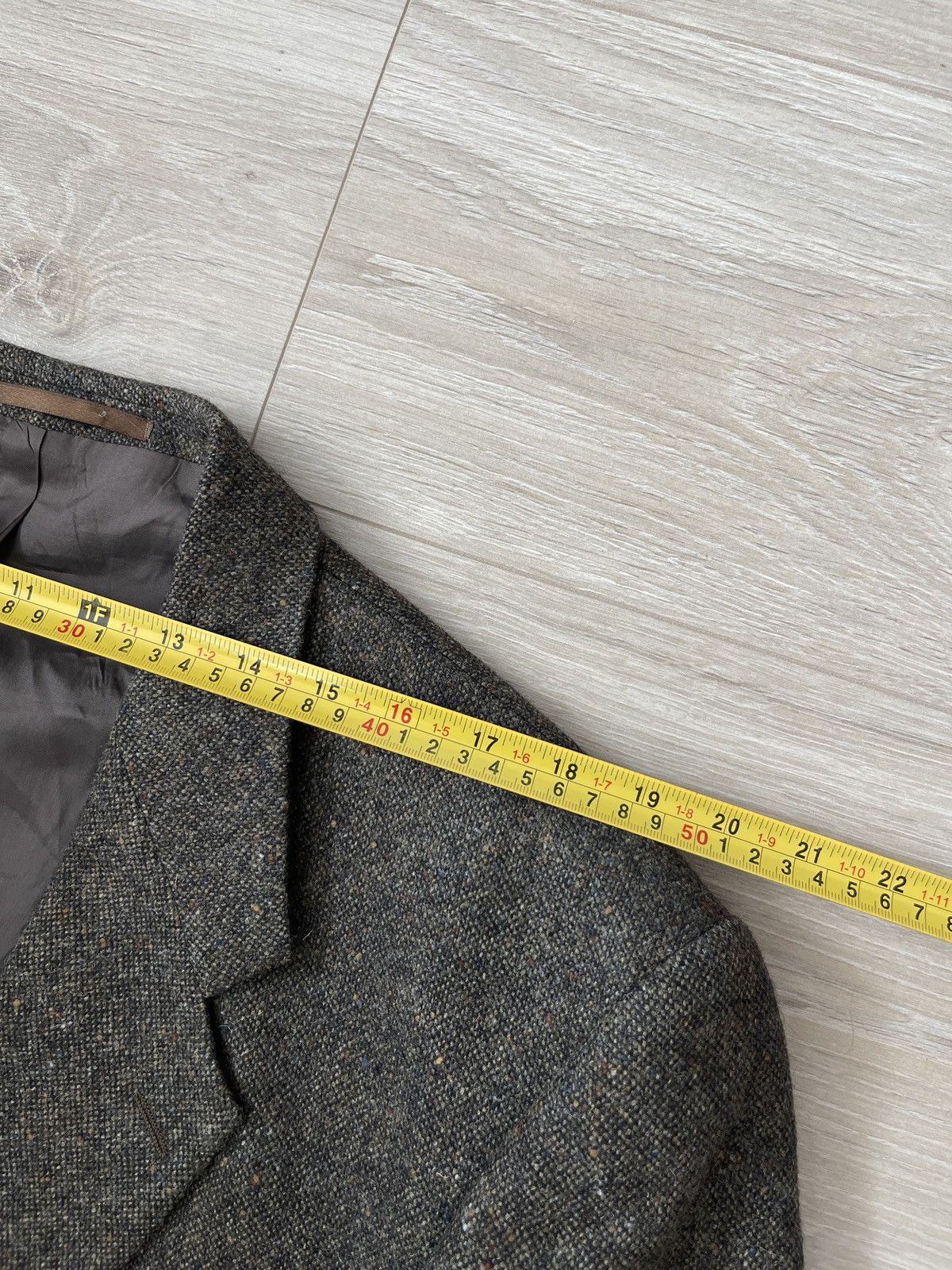 Vintage Vintage blazer tweed sport coat wool Keiser jacket 46R Size 46R - 12 Thumbnail