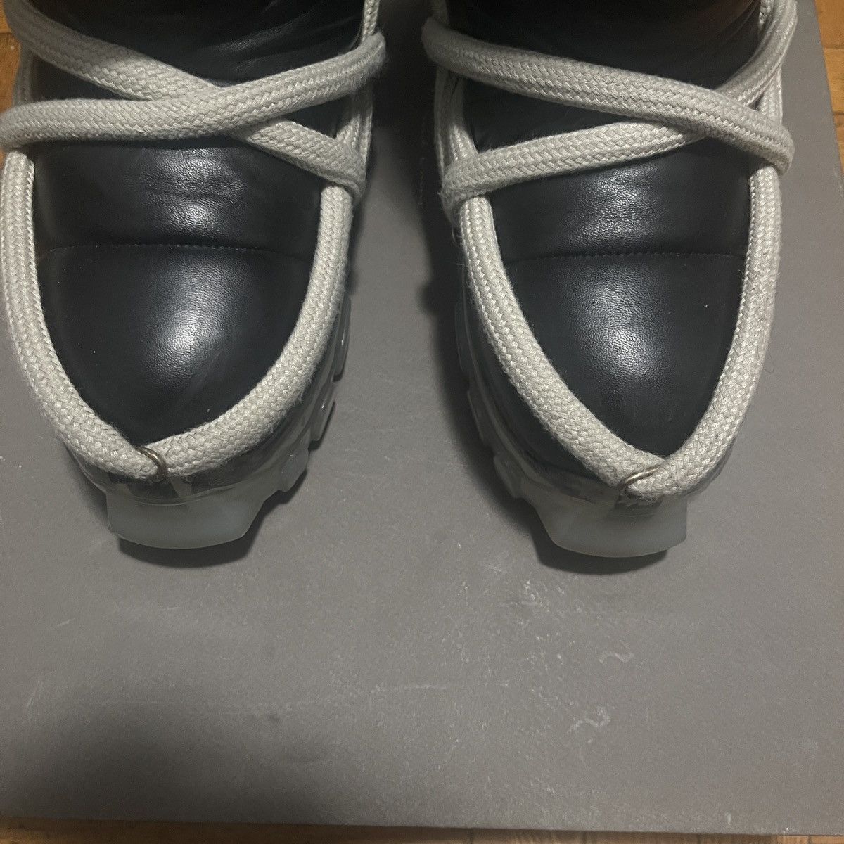 Rick Owens Rick Owens Lambskin Lunar Boots Size US 7 / EU 40 - 3 Thumbnail