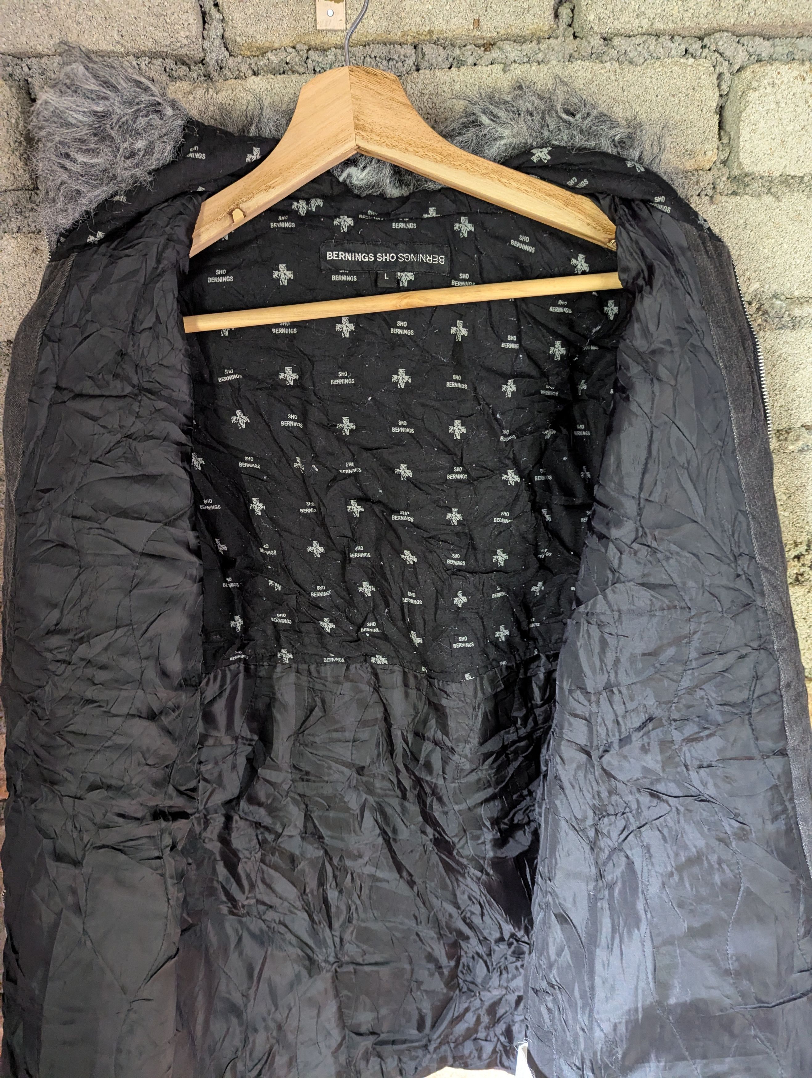 Japanese Brand SHO BERNINGS ANORAK BONDAGE HOODIE Size US L / EU 52-54 / 3 - 13 Thumbnail