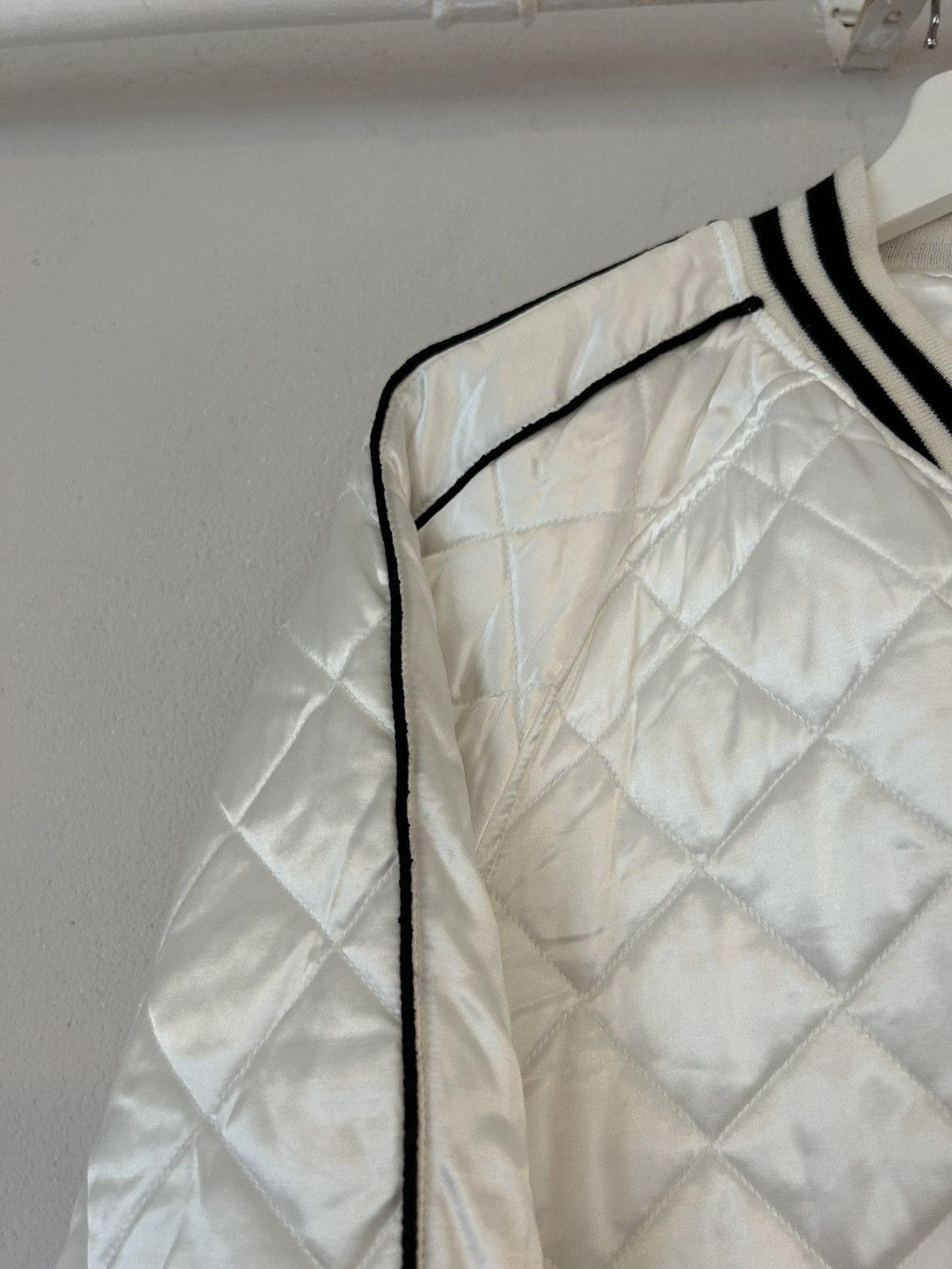 Balmain Satin Quilted Bomber Size US L / EU 52-54 / 3 - 8 Thumbnail