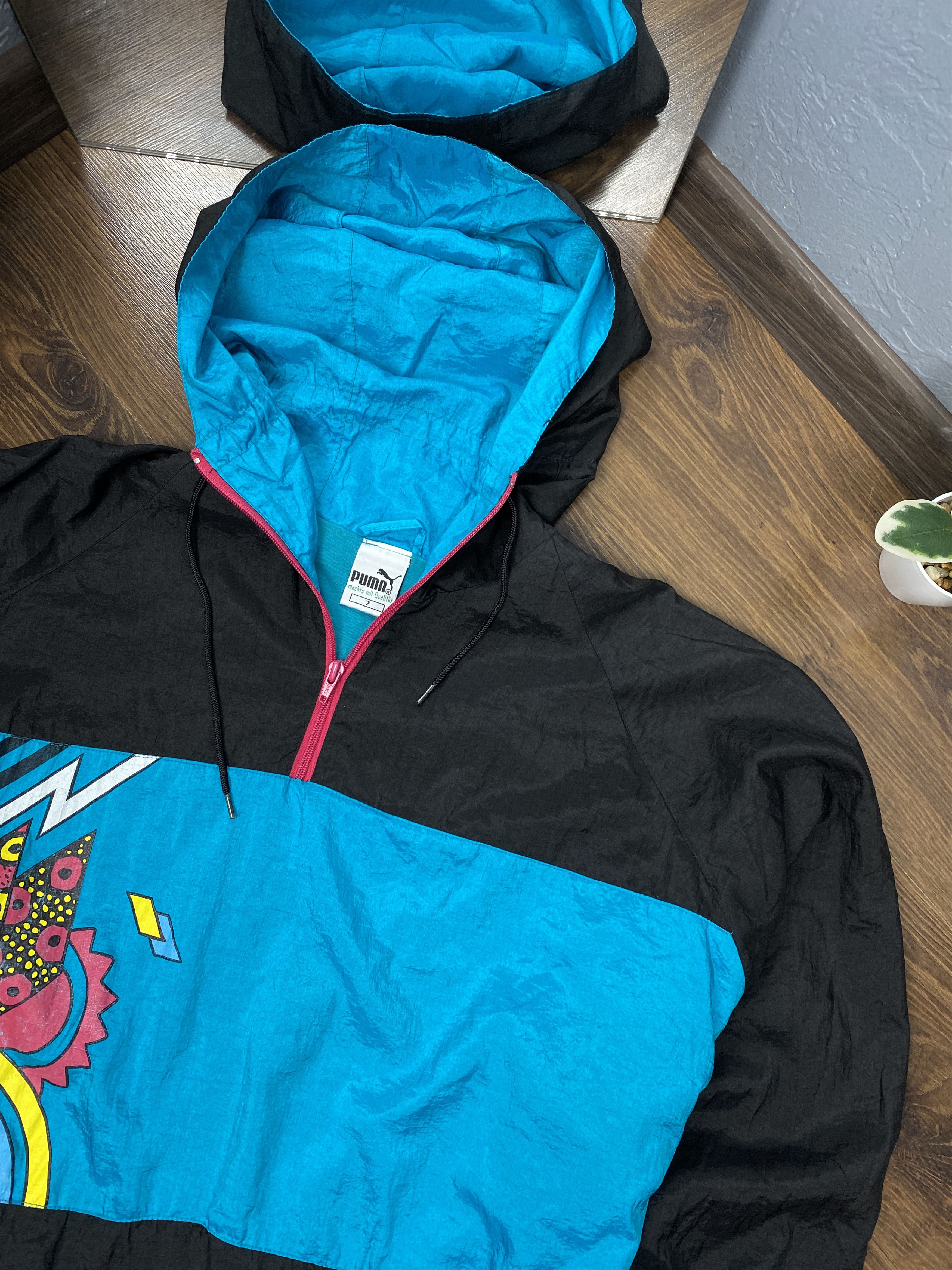 Puma × Vintage Puma vintage oversized nylon jacket y2k Size US XL / EU 56 / 4 - 2 Thumbnail