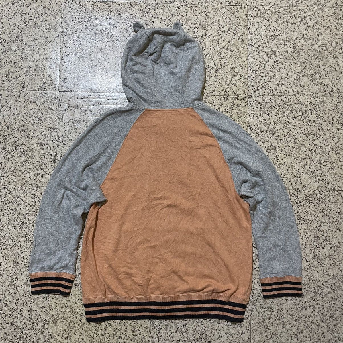 mercibeaucoup Mercibeaucoup Issey Miyake "Bear Ears" Raglan Varsity Hoodie Size US M / EU 48-50 / 2 - 14 Thumbnail
