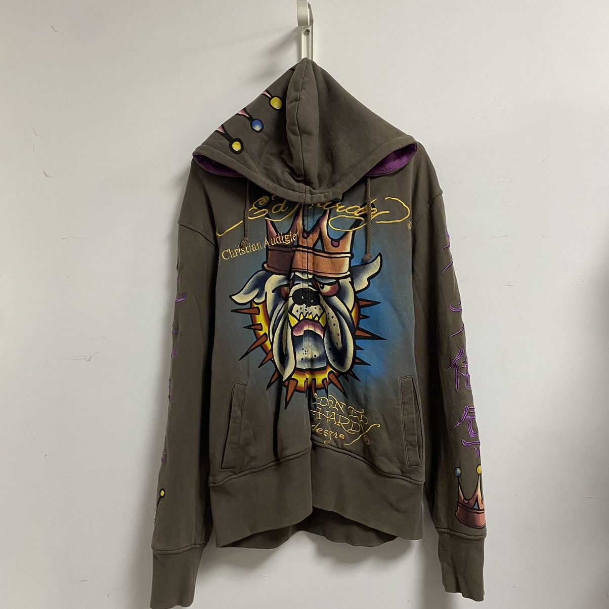 Ed Hardy Vintage Ed Hardy Hoodie Christian Audigier Size US M / EU 48-50 / 2 - 3 Thumbnail