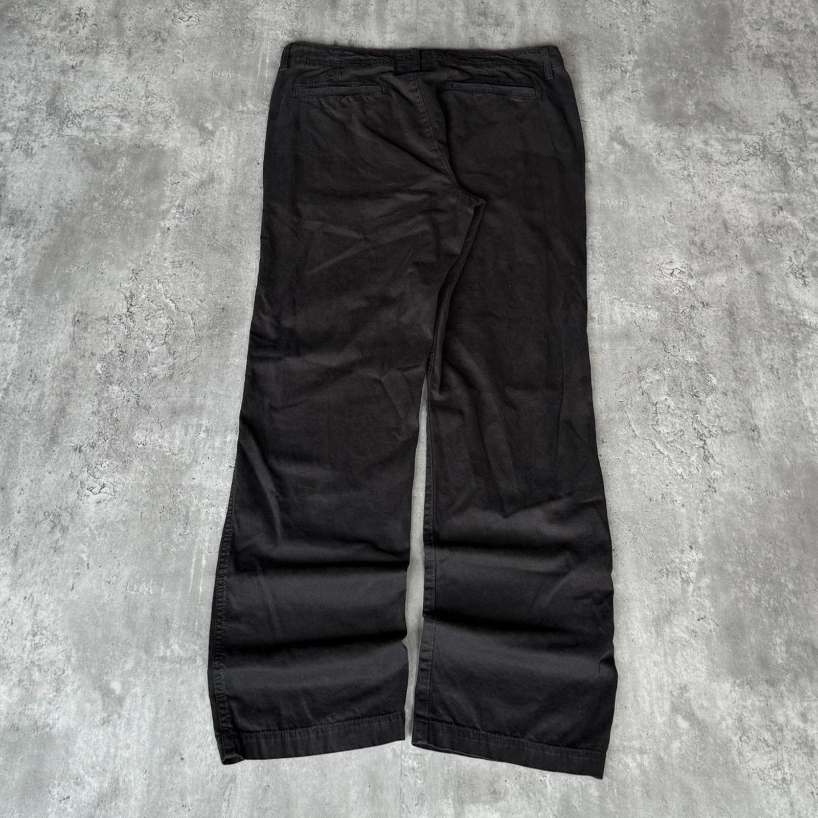 Japanese Brand × Urban Pipeline × Vintage Vintage Y2K Urban Pipeline Black Baggy Grunge Opium Pants Size US 36 / EU 52 - 2 Thumbnail