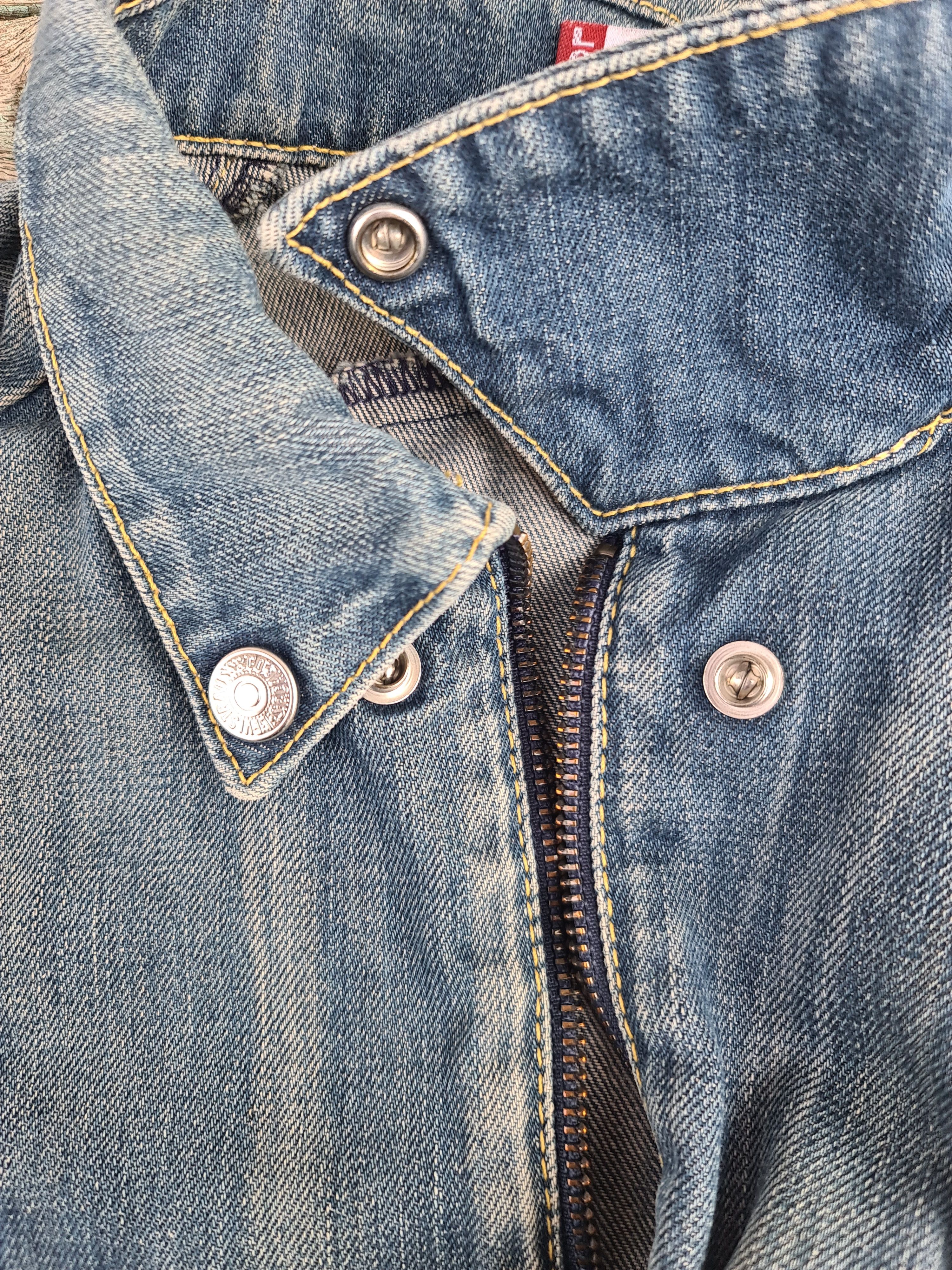 Levi's Vintage Levi’s Engineered Jeans Denim Jacket Girls Size S / US 4 / IT 40 - 4 Thumbnail