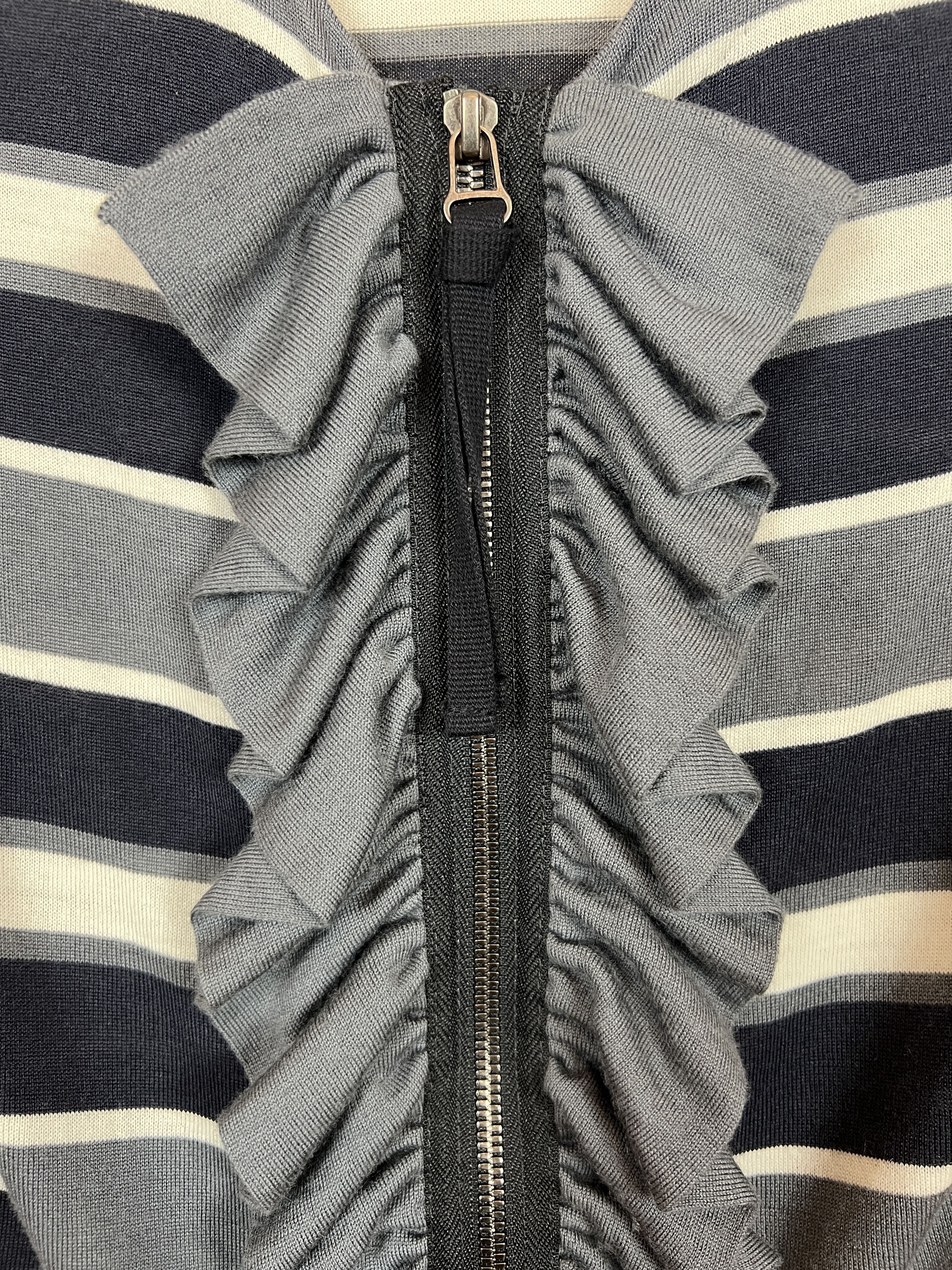 Marni Marni at H&M Women's Cardigan/Zip-Up Merino Wool Sweater Size M / US 6-8 / IT 42-44 - 3 Thumbnail