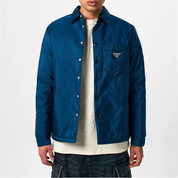 Prada Nylon Padded Overshirt Size US M / EU 48-50 / 2 - 5 Thumbnail