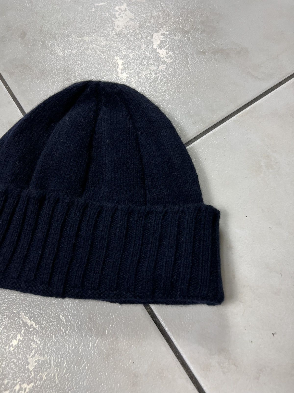 A.P.C. A.P.C. Rue Madame Paris wool cashmere ribbed knit beanie hat Size ONE SIZE - 4 Thumbnail