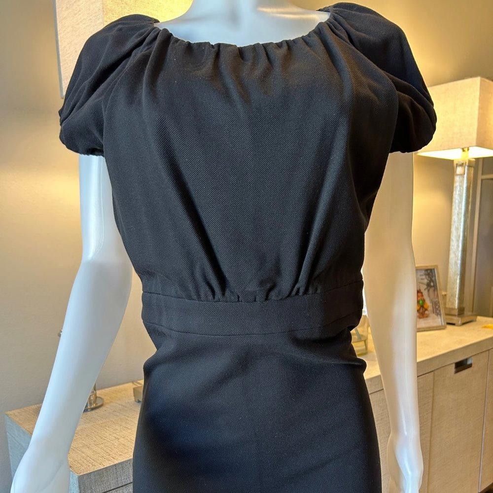 Designer Twelfth Street by Cynthia Vincent Exposed Zipper Black Dress Size M / US 6-8 / IT 42-44 - 9 Thumbnail