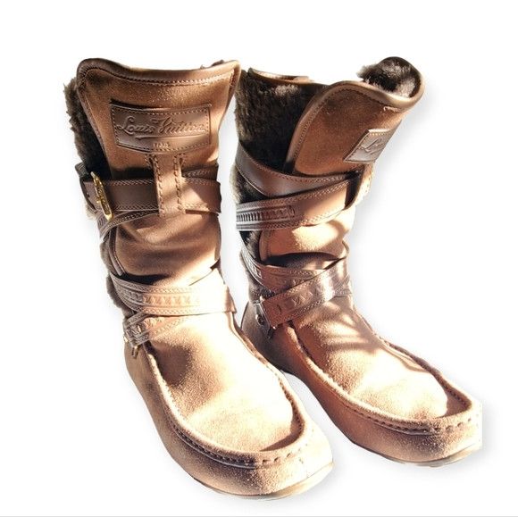 Louis Vuitton Louis Vuitton Boots mid calf high Size US 6.5 / IT 36.5 - 2 Thumbnail