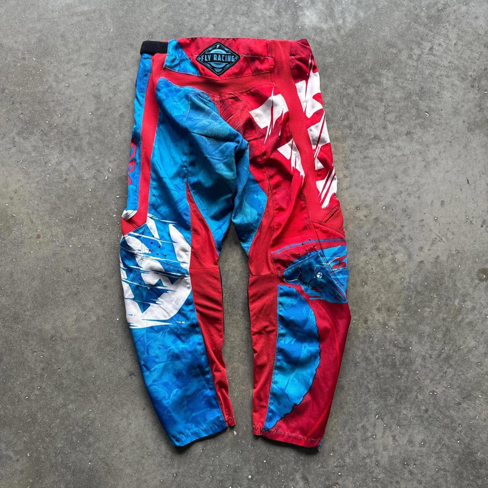 Other Blue and red MX dirt bike pants #motocross Fly Racing Size US 32 / EU 48 - 2 Thumbnail