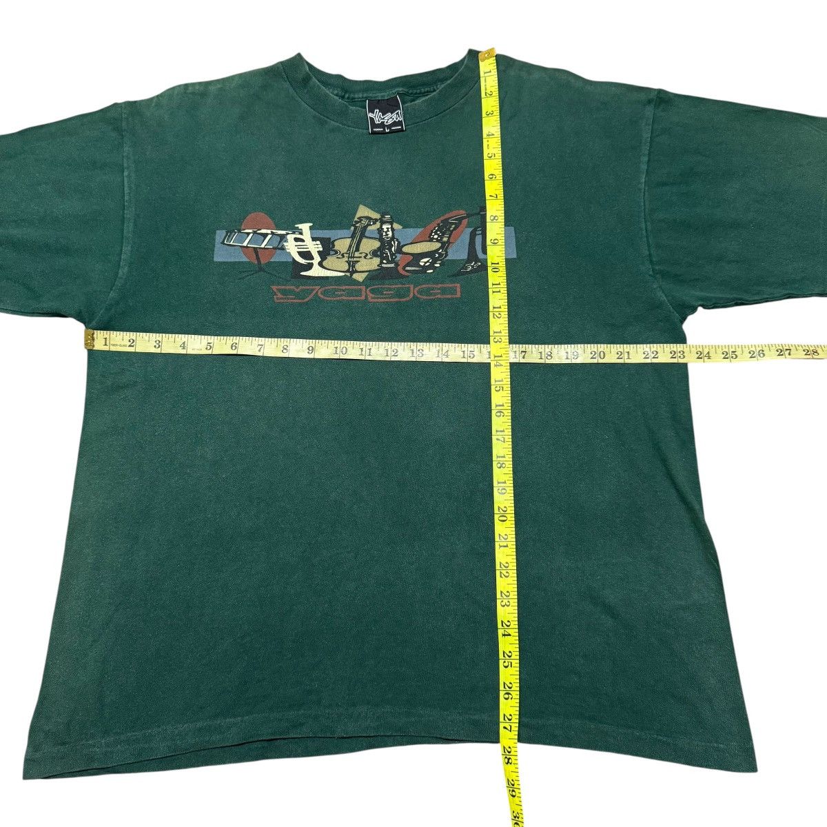 Vintage Vintage 90s YAGA Skateboards Shirt Size US L / EU 52-54 / 3 - 14 Thumbnail