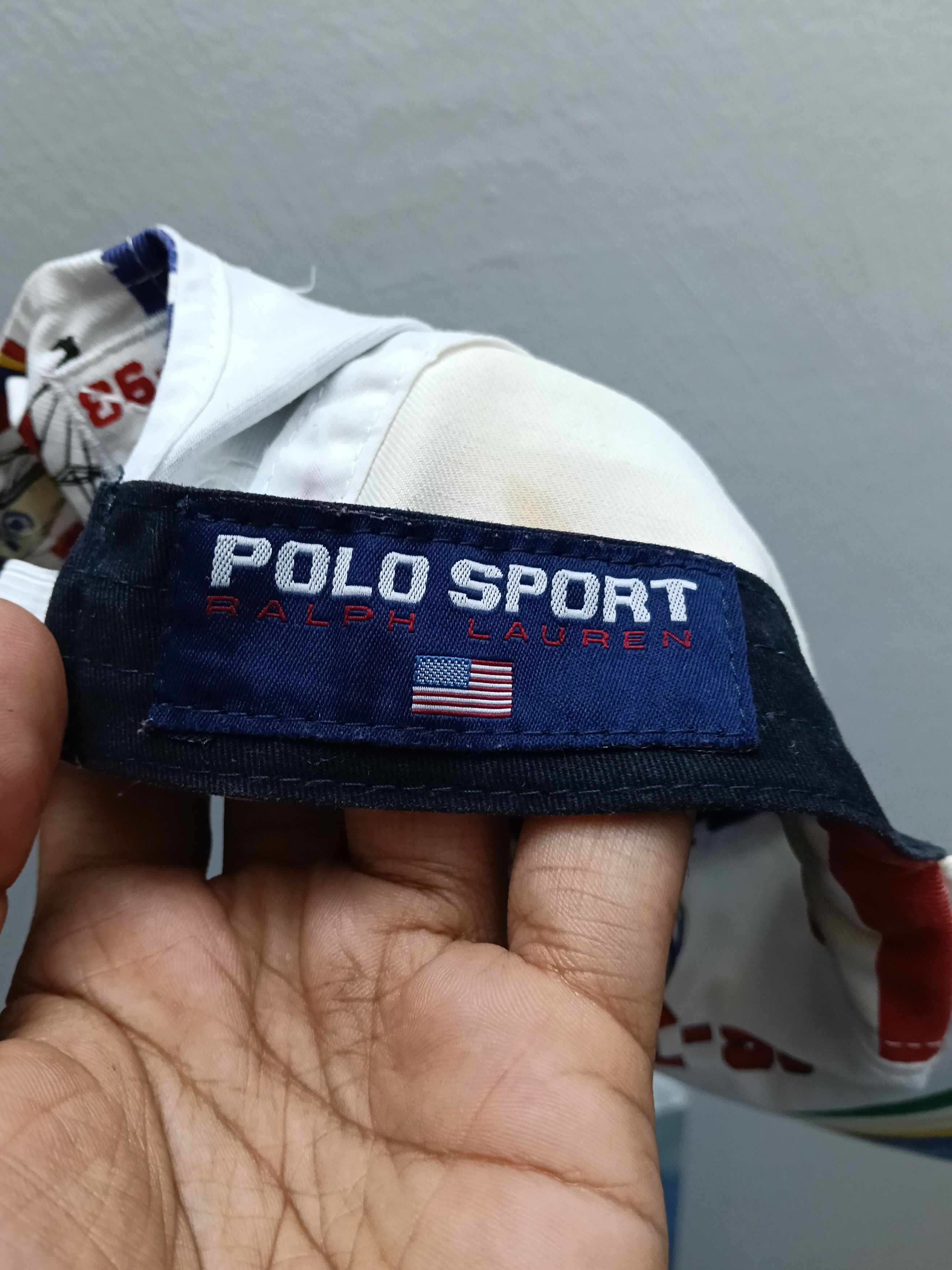 Polo Ralph Lauren Vintage Polo Ralph Lauren RL-93 Cap Size ONE SIZE - 9 Thumbnail