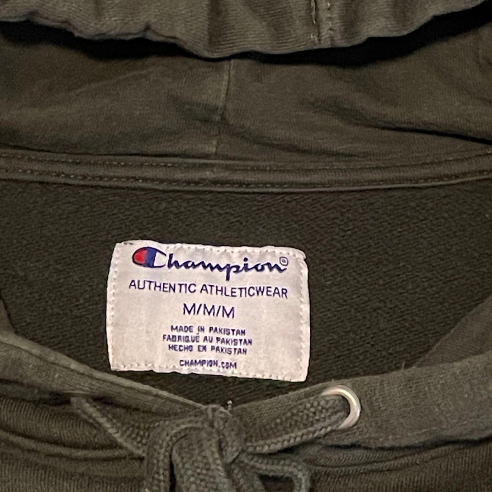 Champion Champion Hoodie Pullover Sweatshirt Men’s Medium Navy Blue Size US M / EU 48-50 / 2 - 3 Thumbnail